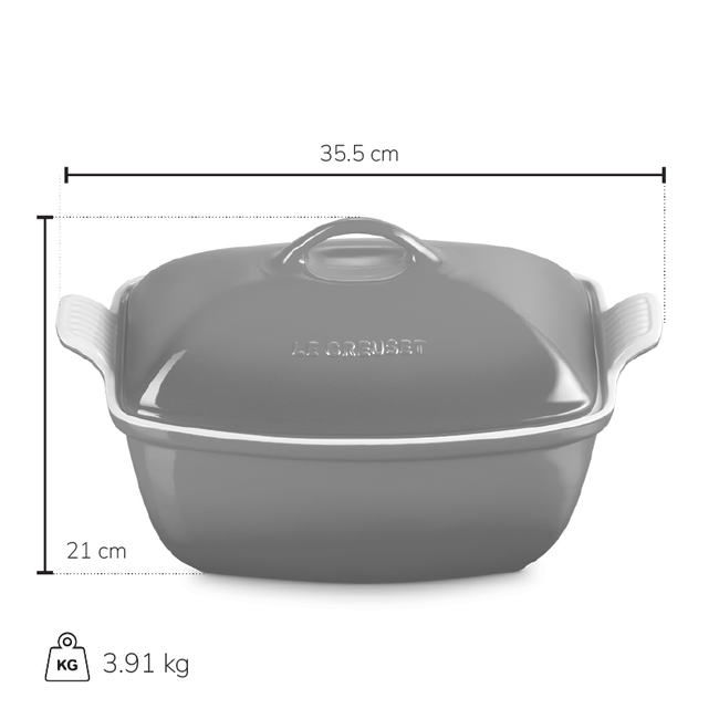 NEW! Deep Rectangular Casserole, view 3